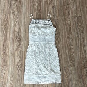 TOP SHOP white dress